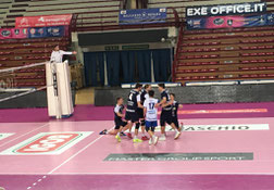 L'esultanza del punto finale